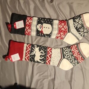 Pottery Barn kids stockings NWT